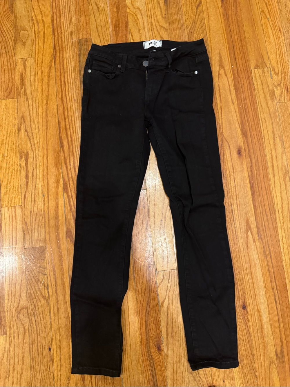 PAIGE Black Ultra Skinny Jeans